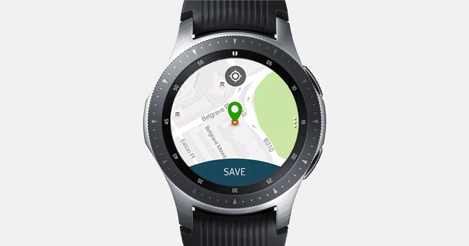 Step by step instructions to use Google Maps on Samsung Galaxy Smartwatch