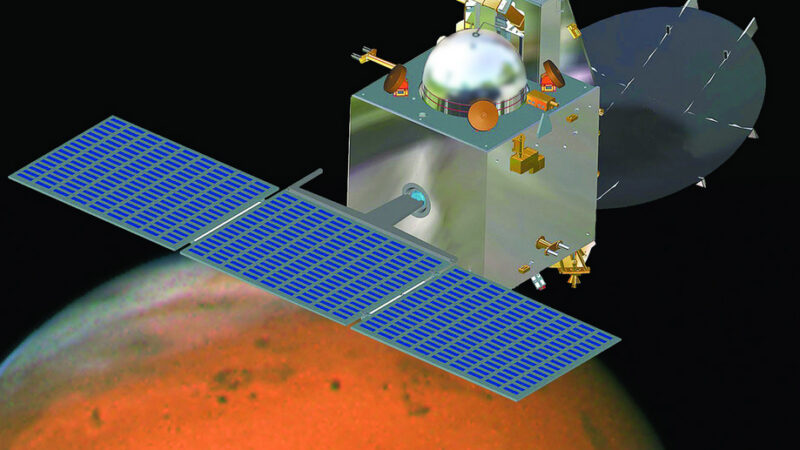 The Mars mission completed the first course corrections for the Red Planet journey