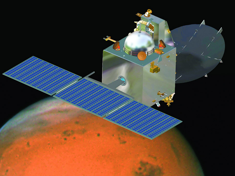 The Mars mission completed the first course corrections for the Red Planet journey