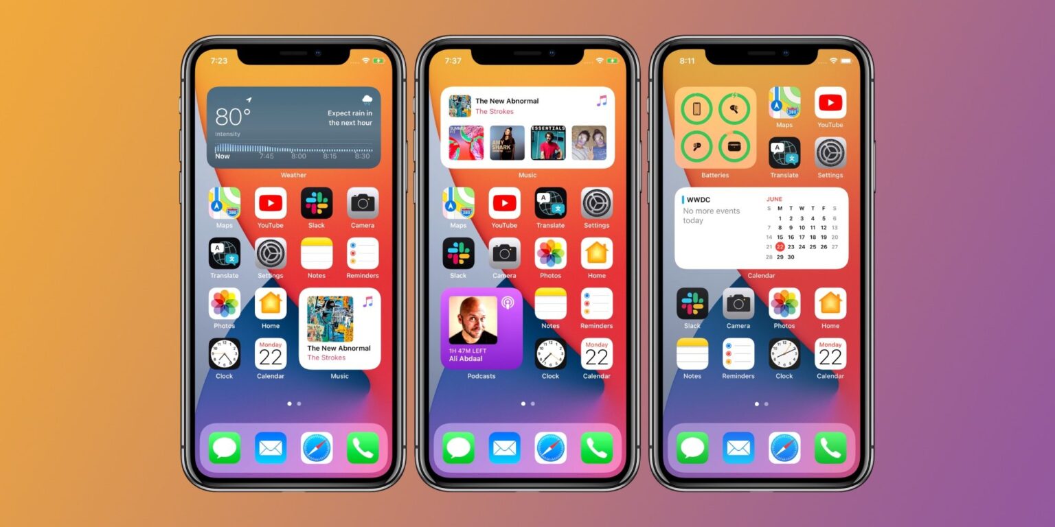 Step by step instructions to get iOS 14-style widgets on your Android