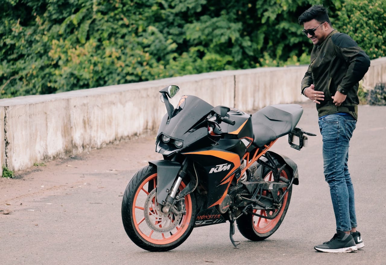 Aswini Pati – Juggling his time between multiple jobs he surely finds time for his passion – Motorbikes.