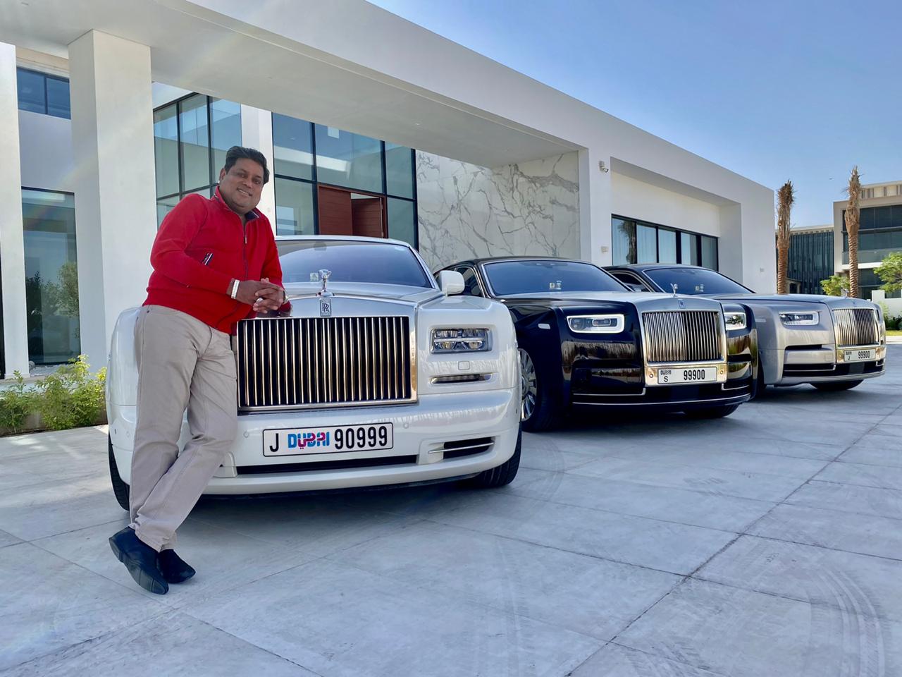 Vikas Malu an Influential Business Tycoon, Adding Six Alluring and Luxurious Rolls  Royce at once to his Legacy