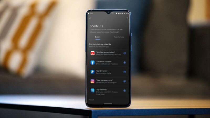 How to set up “Google Assistant shortcuts” for your Android apps