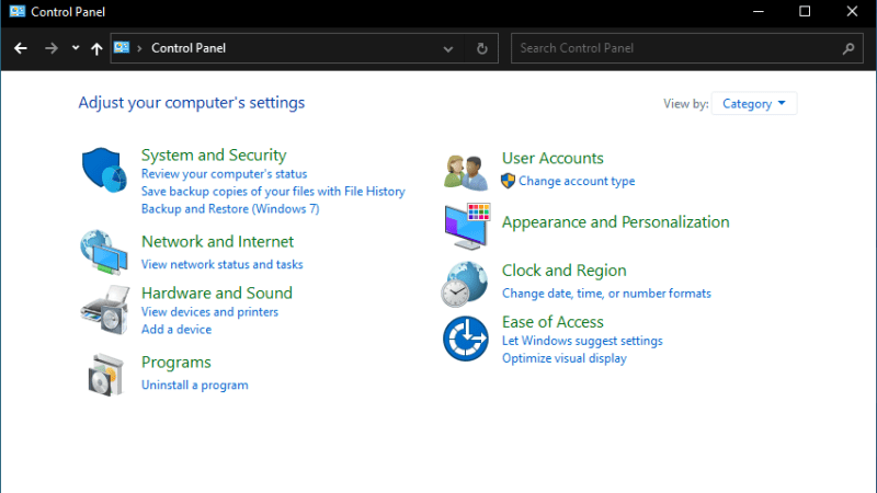 Microsoft is starting to replace the Control Panel with Windows 10’s Settings application