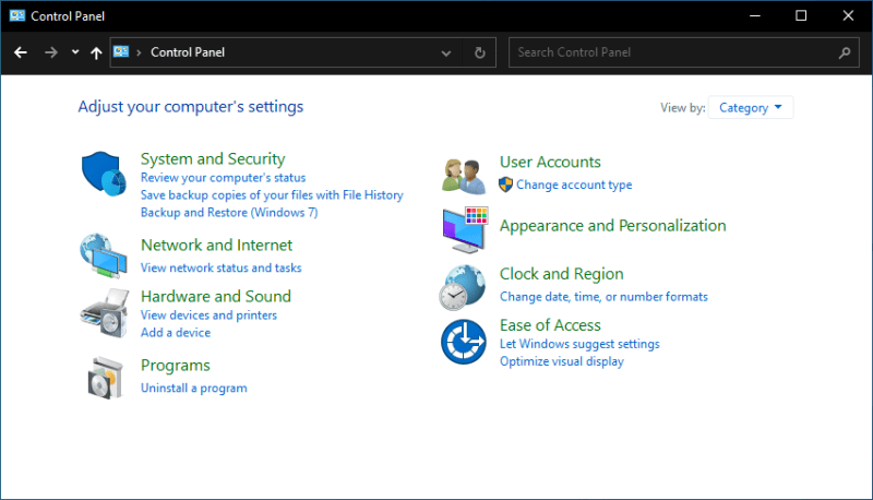 Microsoft is starting to replace the Control Panel with Windows 10’s Settings application