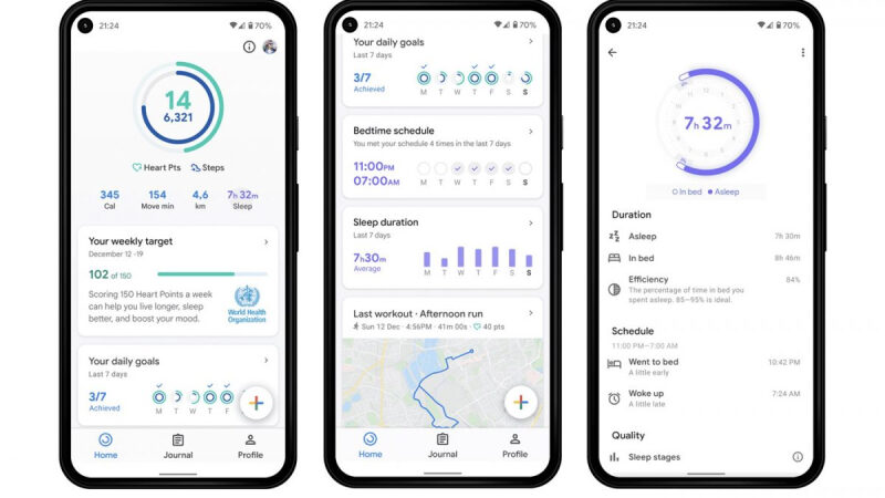 Google Fit adds another health hub and sleep tracking metrics to its mobile applications