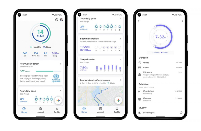 Google Fit adds another health hub and sleep tracking metrics to its mobile applications