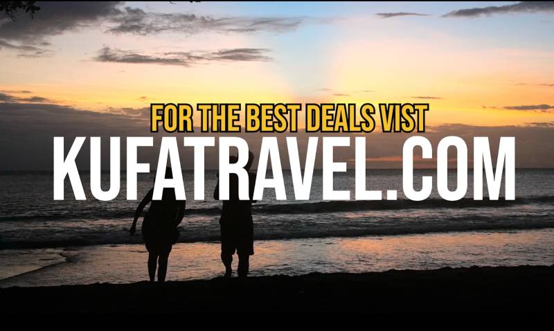 GET THE BEST DEALS WITH KUFA TRAVEL