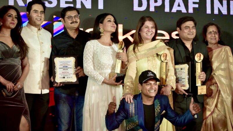 Kalyanji Jana’s Dadasaheb Phalke Icon Award Films (DPIAF) -2020 emerged as biggest award show of the year. Dinesh Sudarshan Soi awarded Best Debutant Director