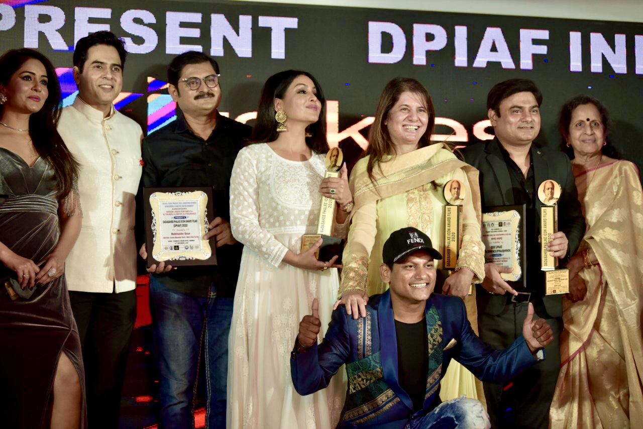 Kalyanji Jana’s Dadasaheb Phalke Icon Award Films (DPIAF) -2020 emerged as biggest award show of the year. Dinesh Sudarshan Soi awarded Best Debutant Director