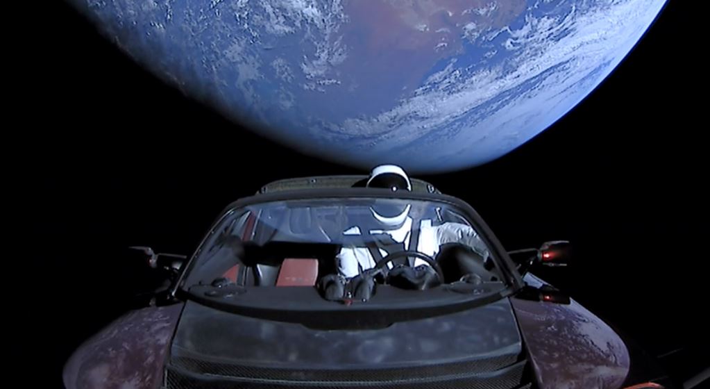 Tesla’s Starman finally arrives at Mars