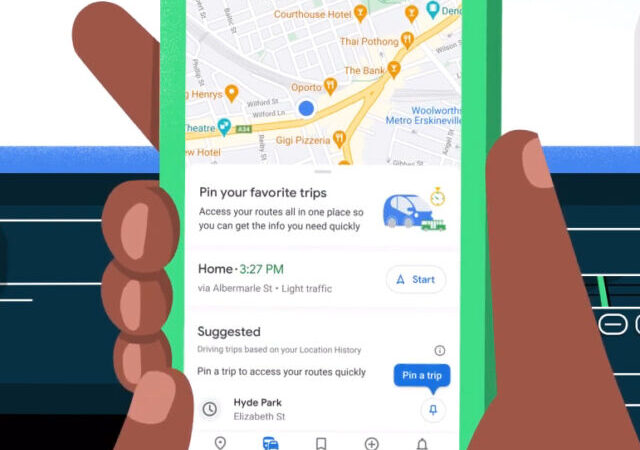 Google Maps: New “Go tab” takes you to frequently-visited places in a tap