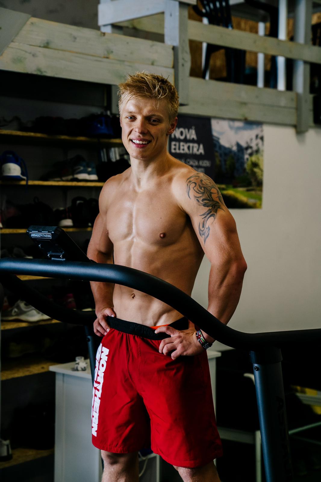 Achieving staggering success as a fitness expert and chef is a Czech Republic youngster Tomas Chlup.