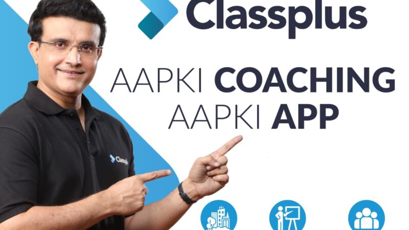 Classplus signs former Indian Cricket team captain, Sourav Ganguly, as its Brand Ambassador