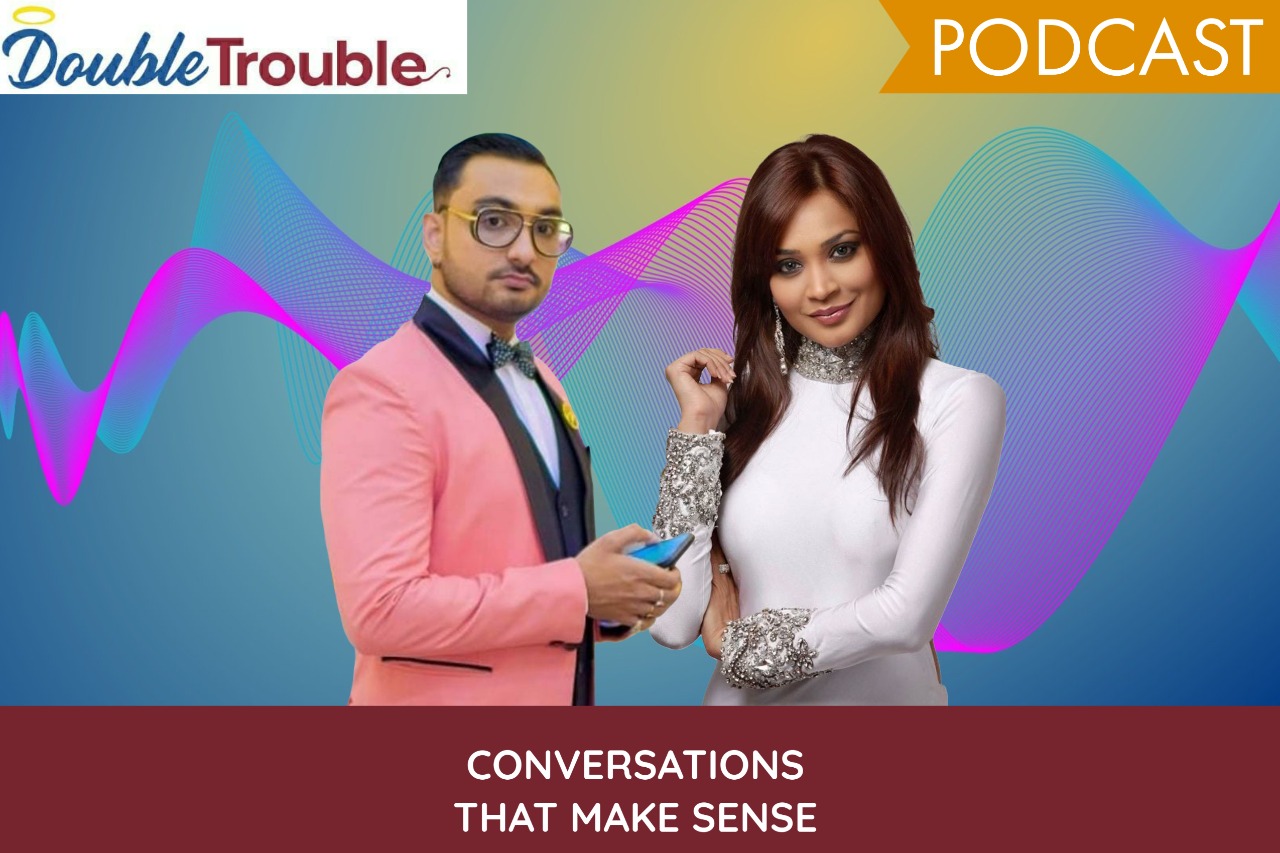 Entrepreneur and Rapper, Raja Mukherjee and Master of ceremonies Sangeeta Singh host Double Trouble a show for the youth