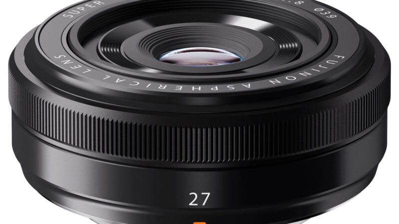 Fujifilm announced the XF 27mm f/2.8 pancake lens