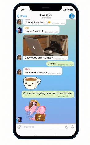 import whatsapp chat to signal import whatsapp chat to signal