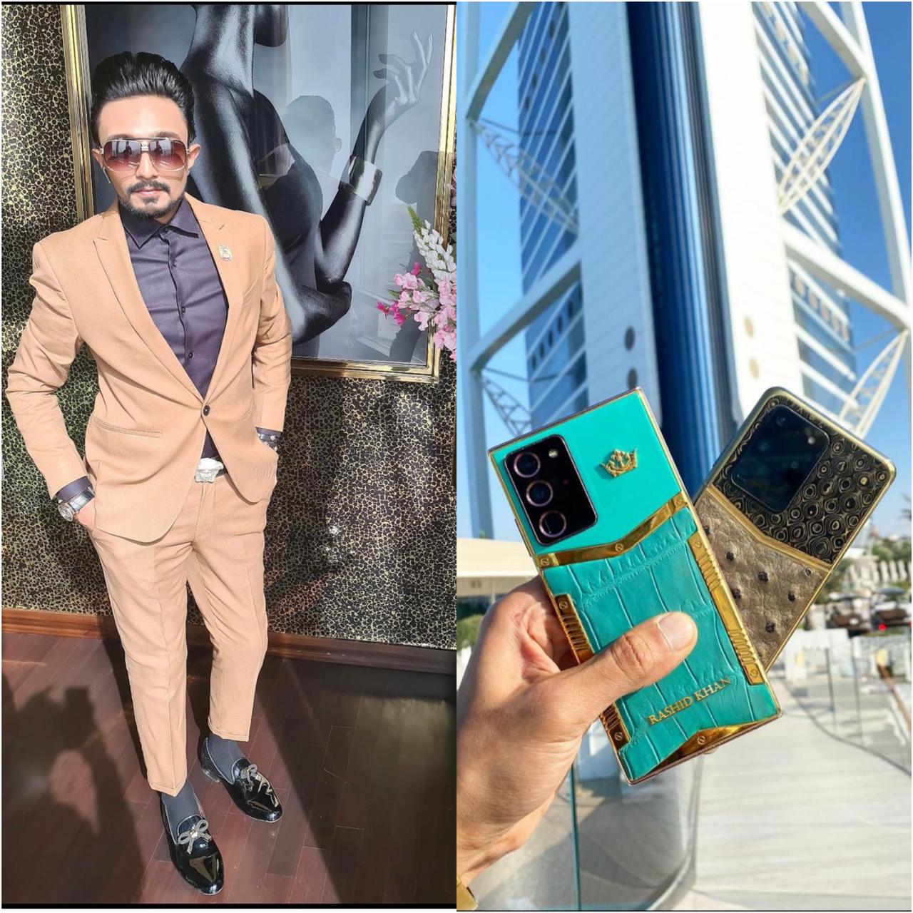 Mohammed Rashid Khan provides the world’s most expensive Custom Luxurious phones.