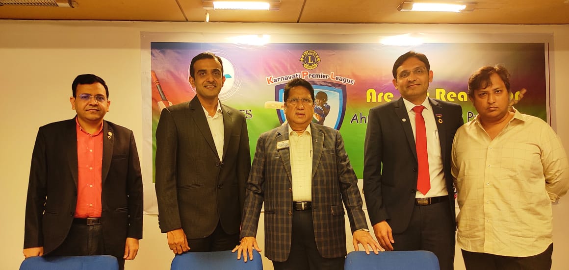 Lions Club of Karnavati launches its maiden Karnavati Premier League to raise fund for philanthropy work