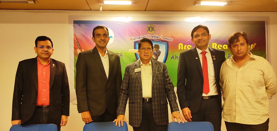 Lions Club of Karnavati launches its maiden Karnavati Premier League to raise fund for philanthropy work