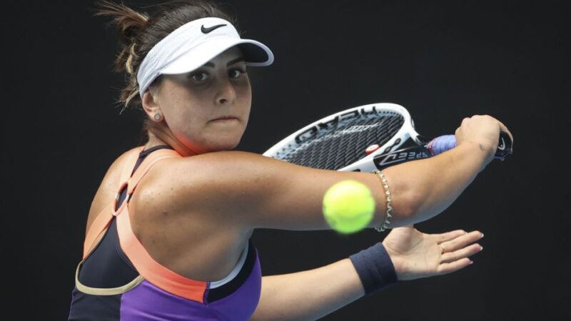 Canadian Bianca Andreescu wins first round game at Australian Open