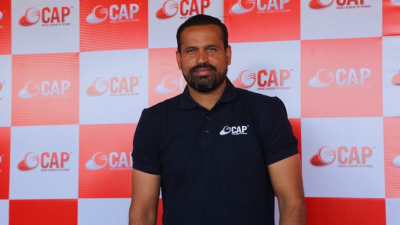 Cricketer Yusuf Pathan inaugurated Cricket Academy of Pathans (CAP) in Hyderabad