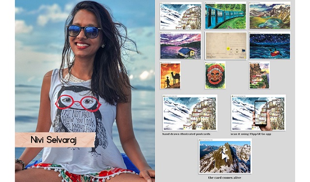 Nivi Selvaraj: Virtual Travel with “Talking Postcards”