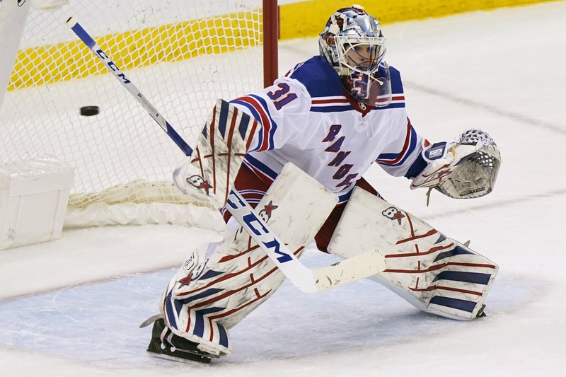 Igor Shesterkin gets the first NHL shutout, Rangers’ 3-0 win over Devils