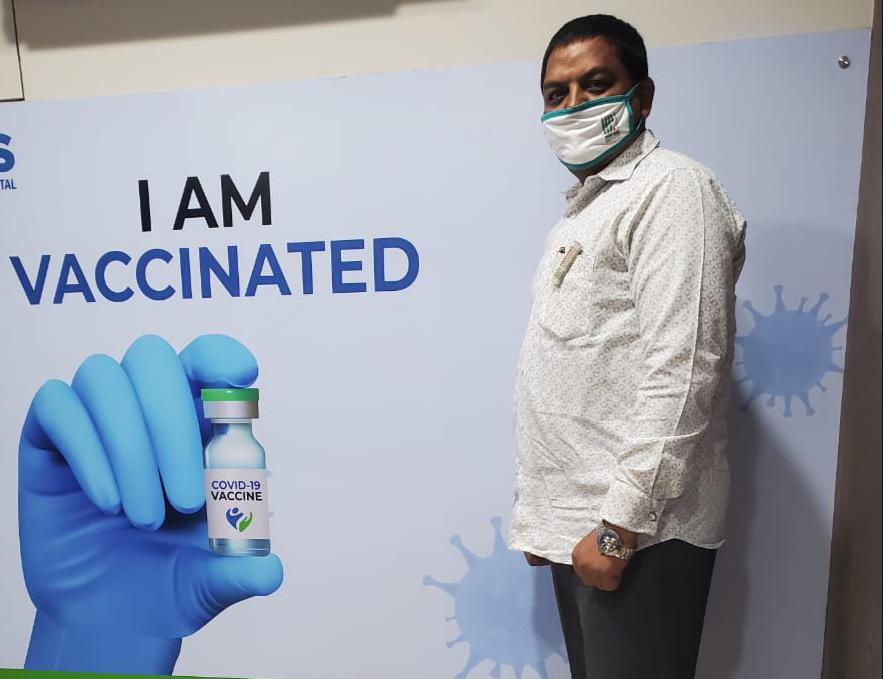 MD of Heritage Infraspace India urges people to get vaccinated to promote the vaccination drive