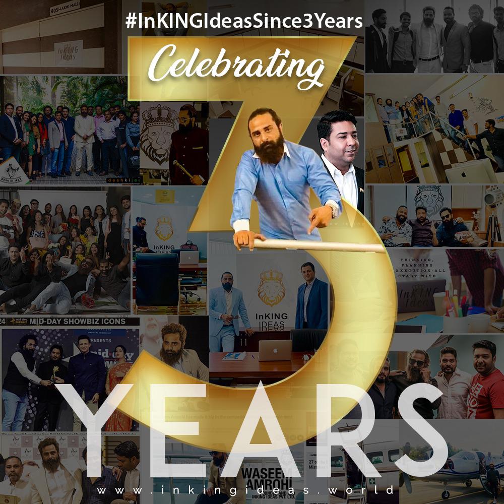 #InKingIdeasSince3Years- InKING Ideas Celebrating 3 Years of Massive Expansion!