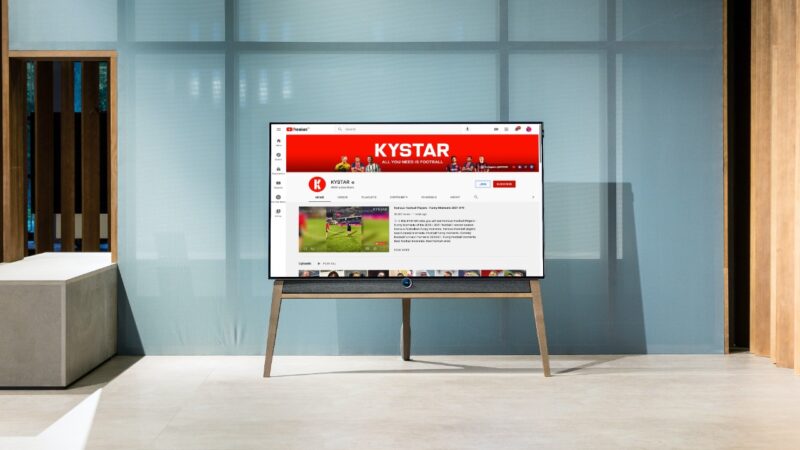 KYSTAR shows the fun side of soccer to its fans