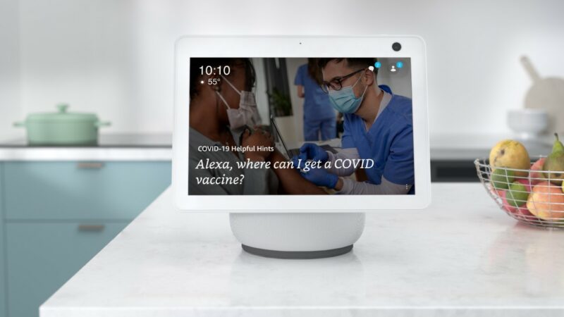 Amazon’s Alexa can now help you find a COVID-19 vaccine