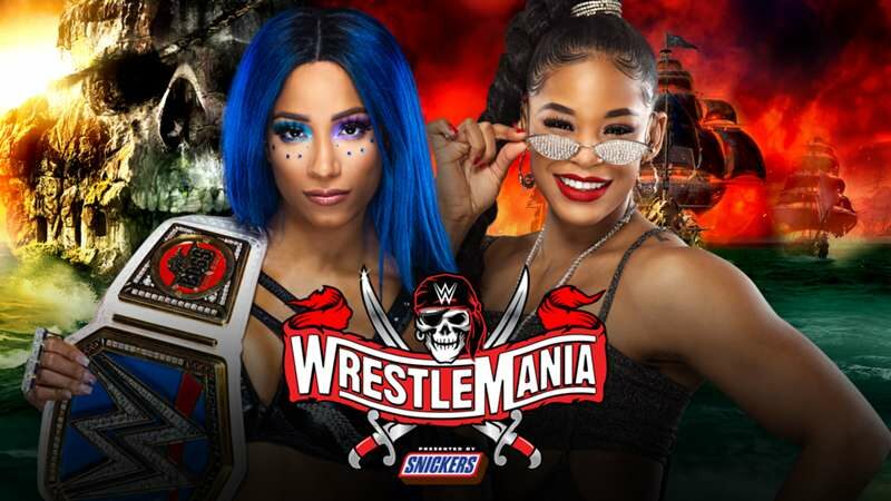 WWE stars Bianca Belair and Sasha Banks make history as the first Black women to face each other in a WrestleMania title match