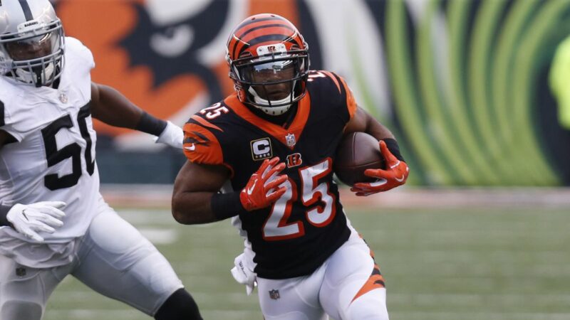 RB Giovani Bernard agree to 1-year deal with Tampa Bay Buccaneers