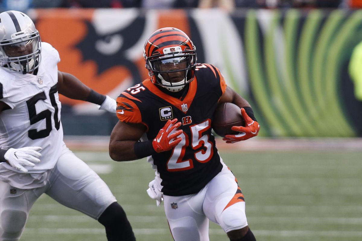 RB Giovani Bernard agree to 1-year deal with Tampa Bay Buccaneers