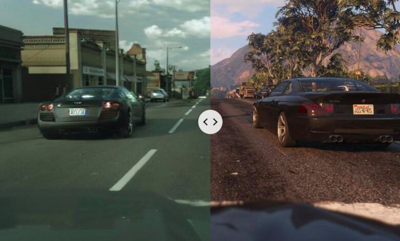 Intel is utilizing AI to make GTA V look unbelievably, unsettlingly realistic