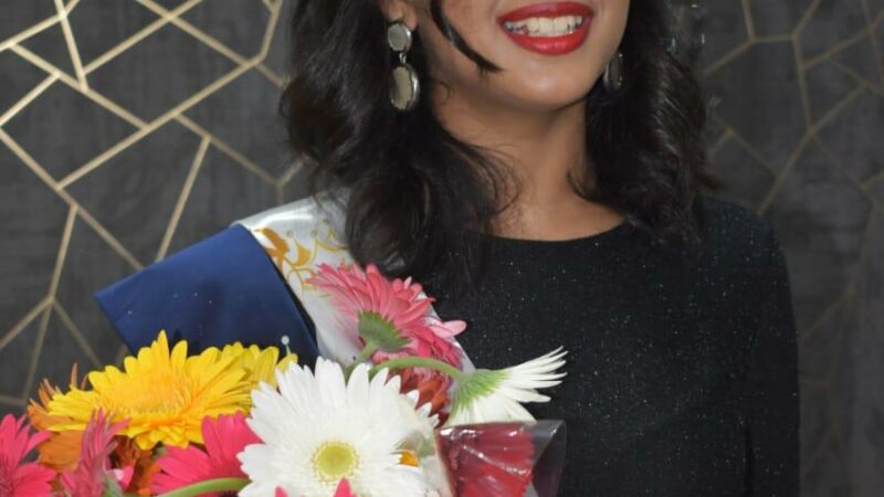 Bangalore based girl, Tanya Garg – Winner of Panache Miss India
