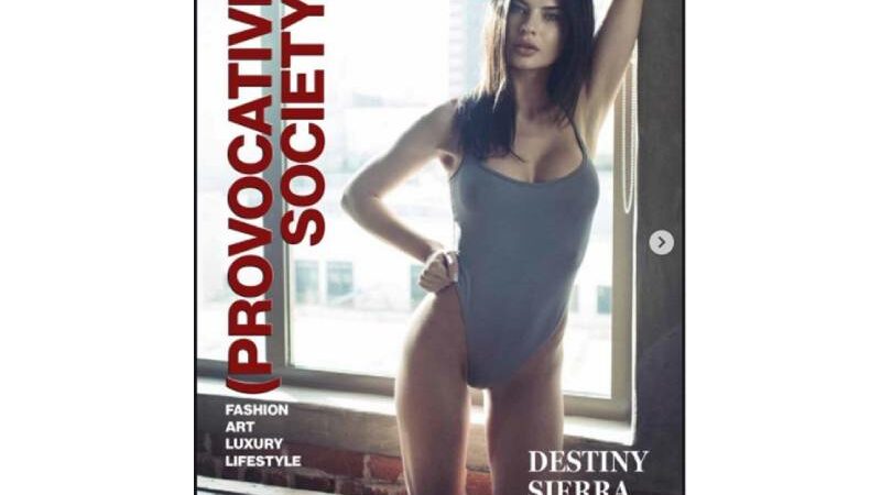 Destiny Delisio features in Provocative Society Magazine