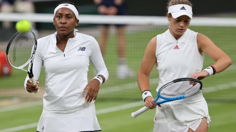 Coco Gauff and Caty McNally loses in third-round women’s doubles match at Wimbledon