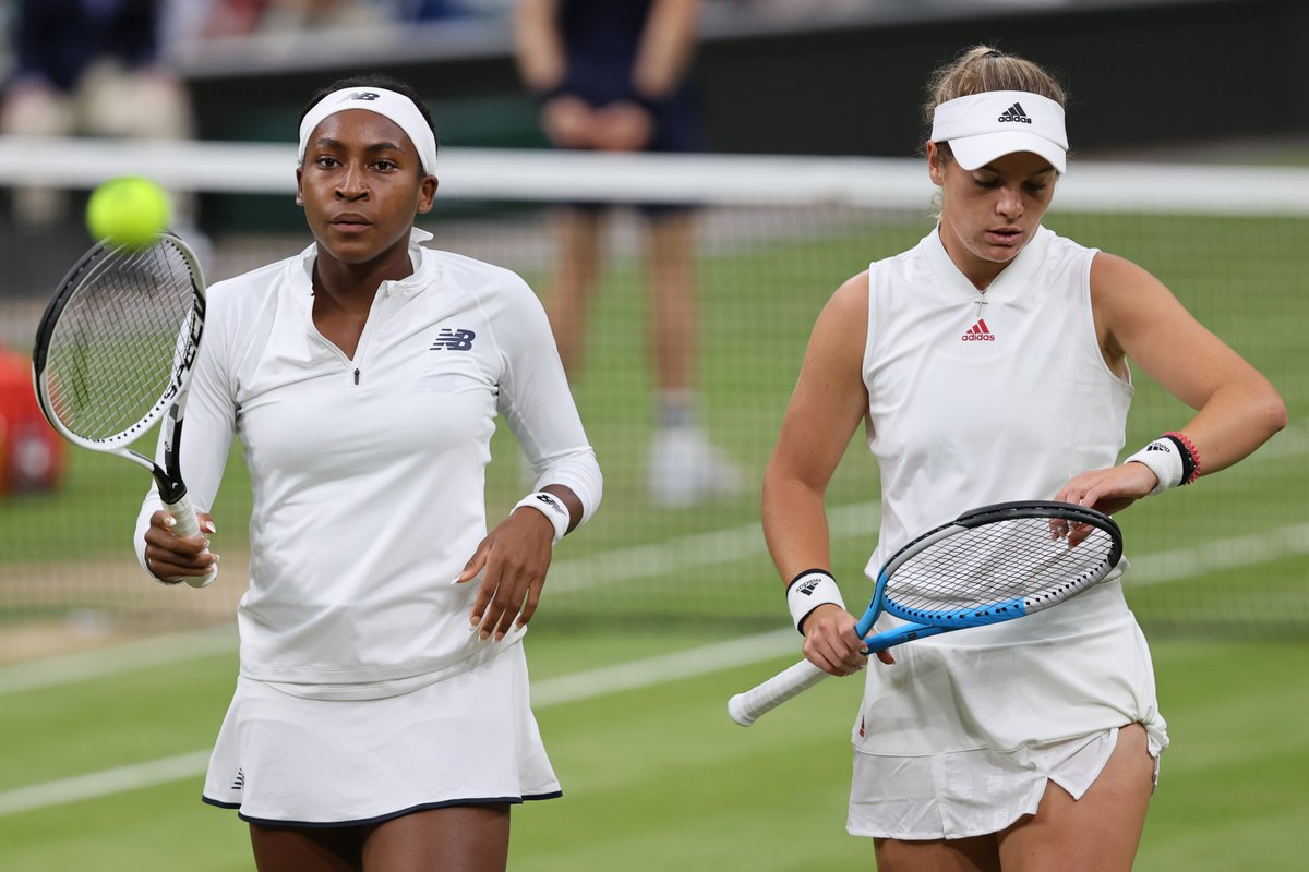 Coco Gauff and Caty McNally loses in third-round women’s doubles match at Wimbledon