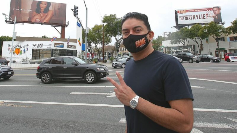 Media Guru Sheeraz Hasan Pokes at Kylie Jenner With Giant Billboard Across From Hers