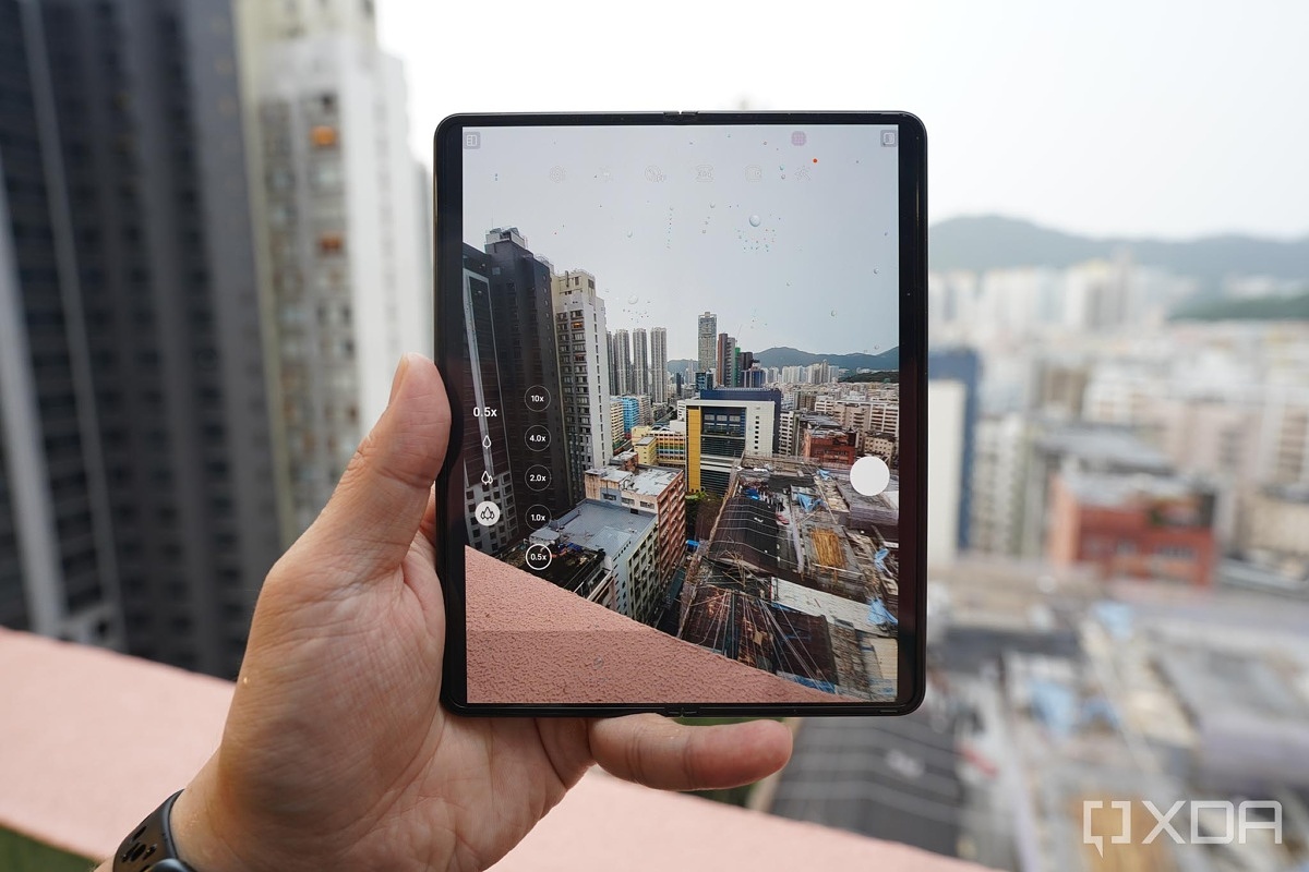 The all-new camera features on Samsung Galaxy Z Fold 3