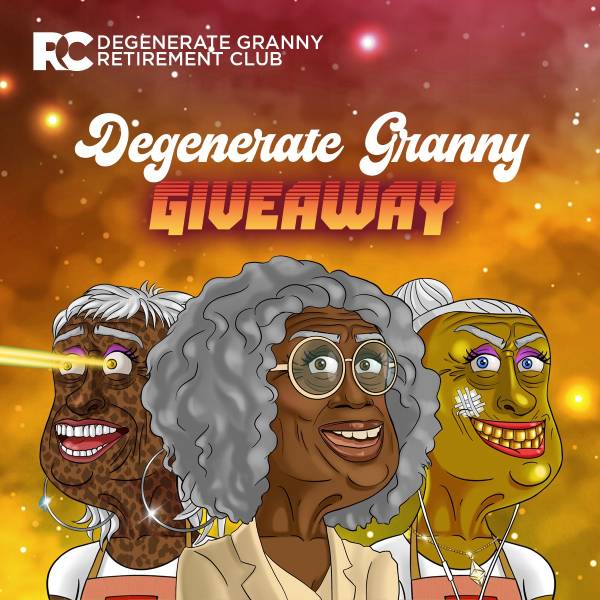 Retirement Club NFT To Launch Their Highly Anticipated Degenerate Granny Club