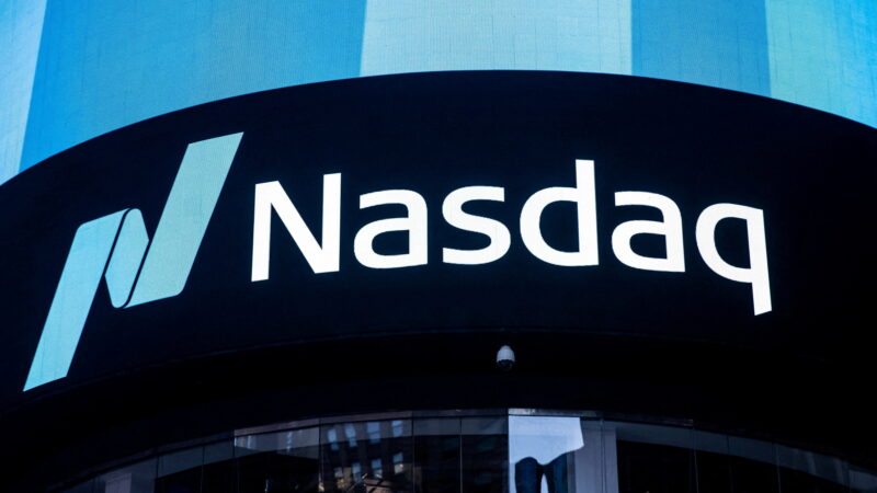 Nasdaq closely misses worst January ever as Wall Street gains