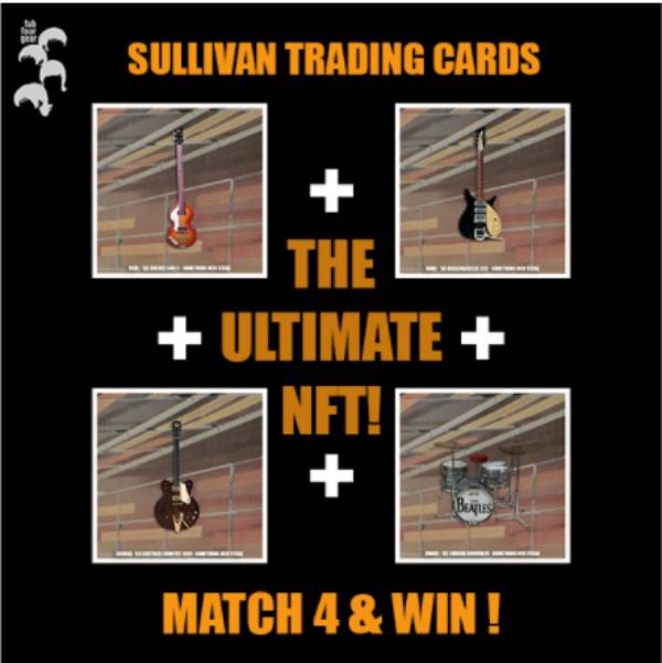 Beatles-inspired Fab Four Gear: play a cool NFT Trading Card game