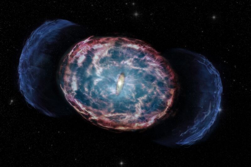 Mysterious X-rays from 2017 Neutron Star merger could be Kilonova’s “afterglow”