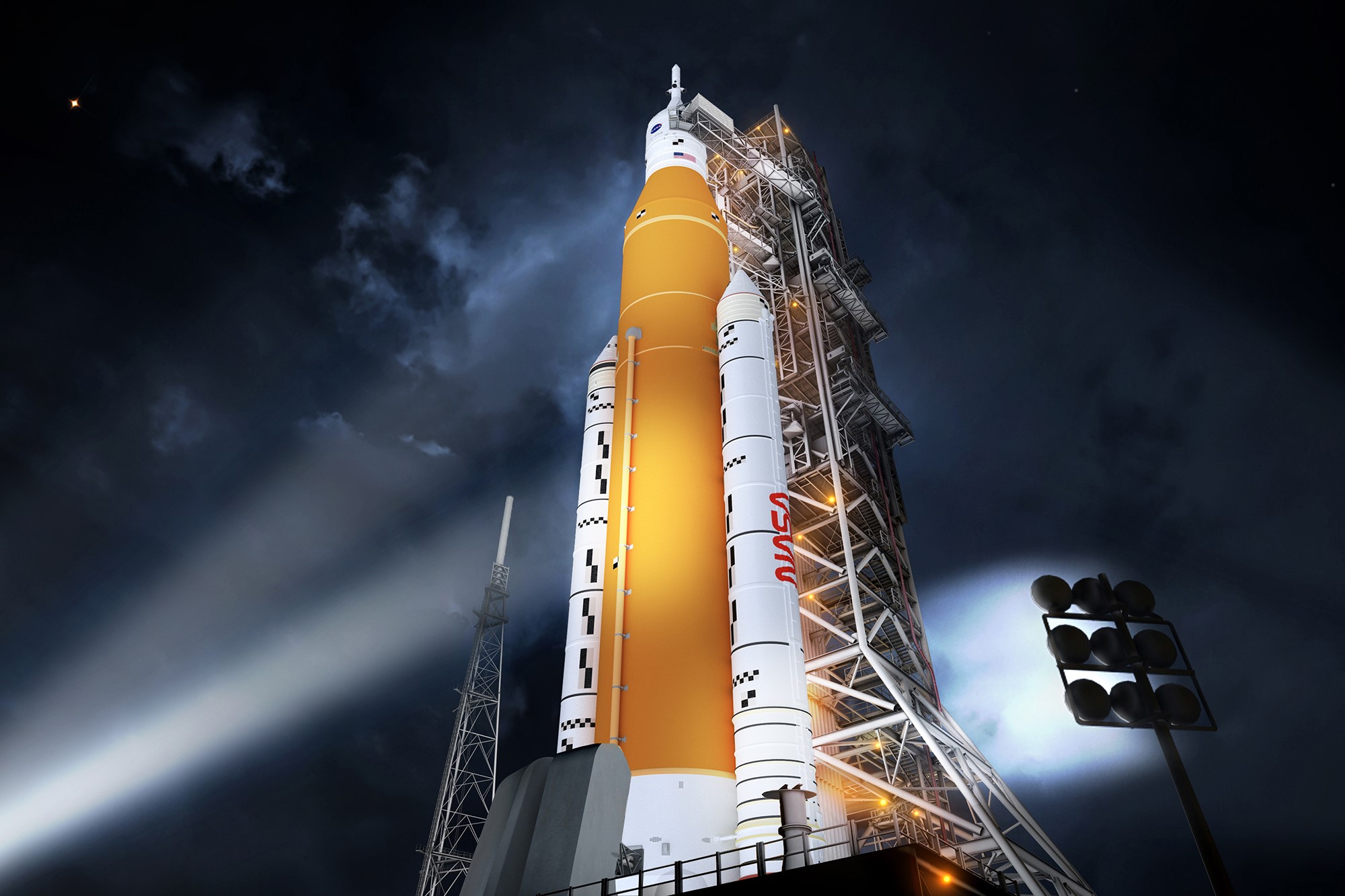 NASA will test a mega-rocket that will take humans back to the moon