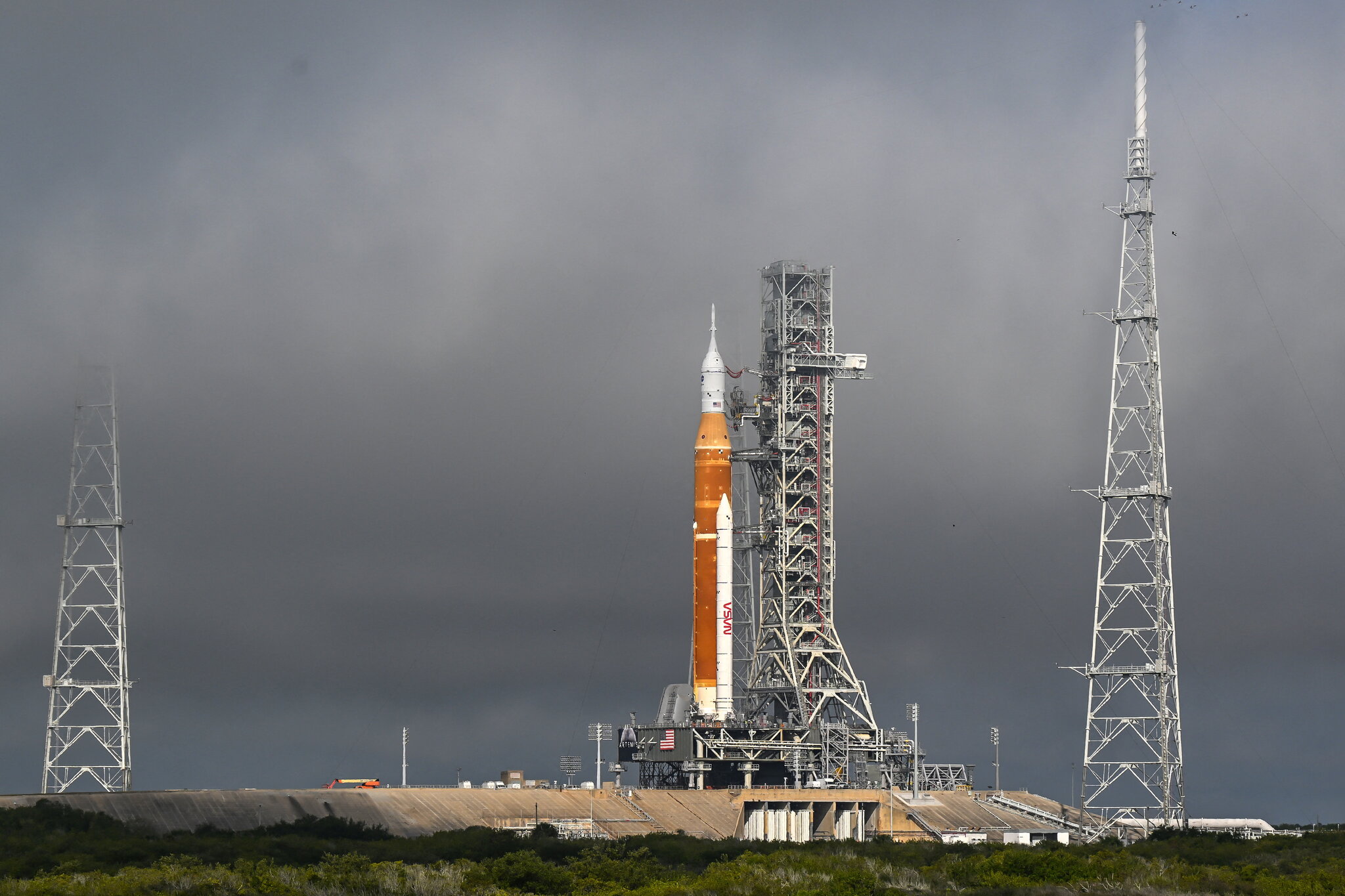 NASA will move its lunar rocket from the launchpad for repairs