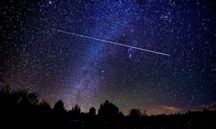 Lyrid meteors are at their peak this week over Colorado