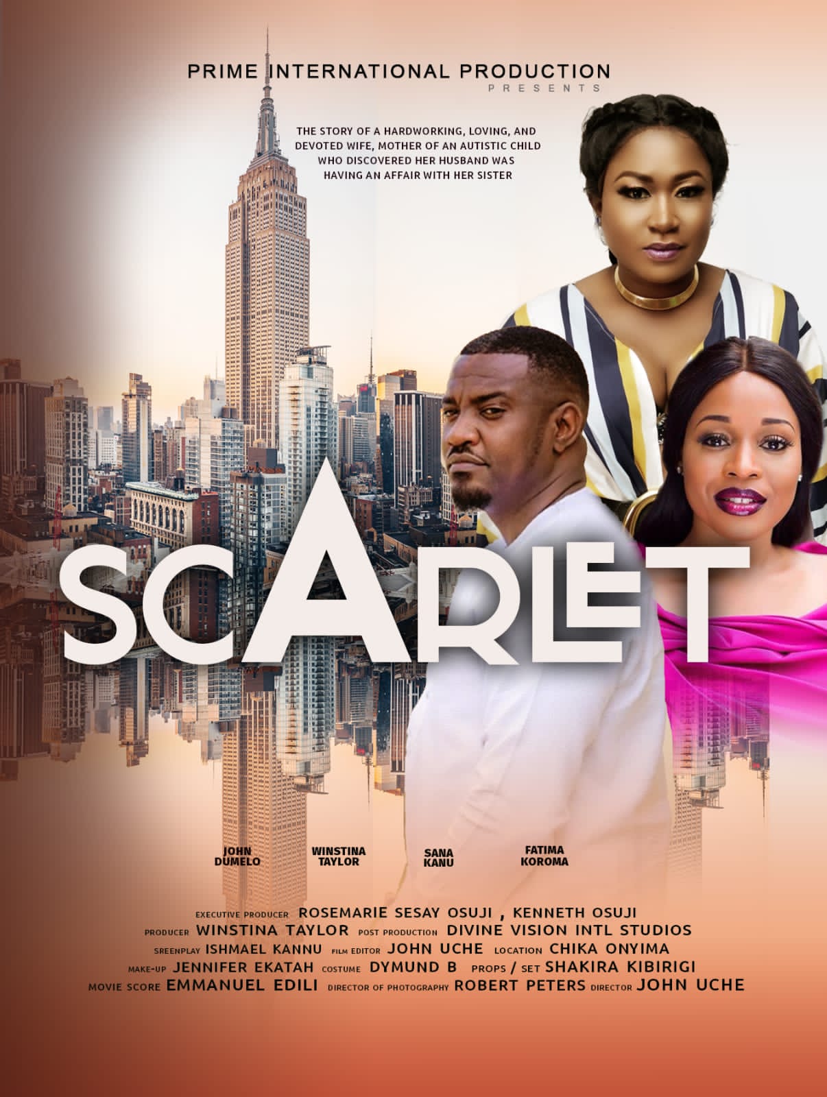 The movie Scarlet enthrals audiences in the romantic drama genre